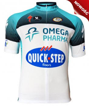 Koszulka Quick Step-Omega Pharma silikonowy ściągacz